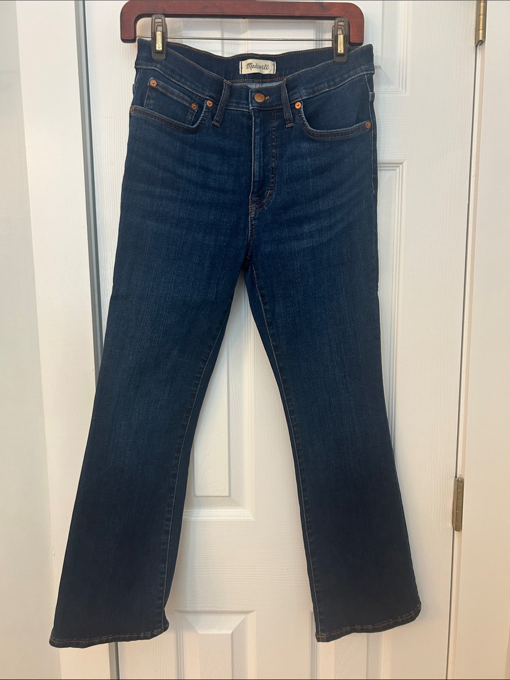 Madewell Dark Indigo Bootcut Jeans